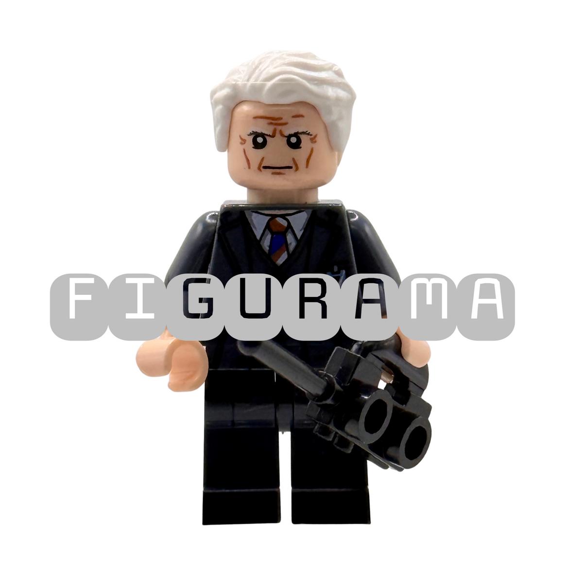 01194 Papa in white hair