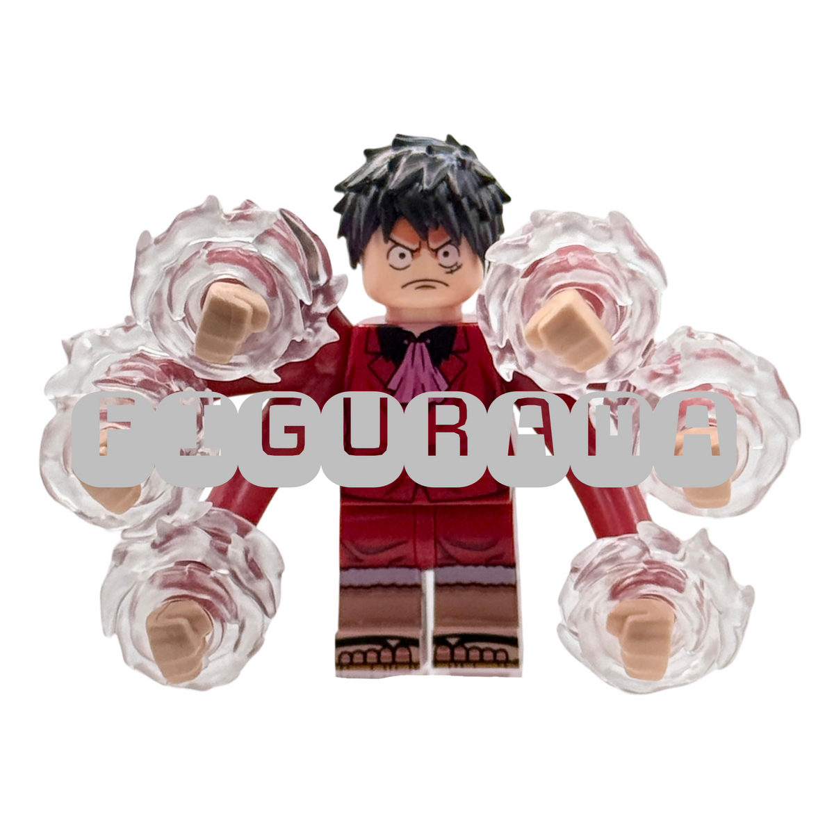 01237 Plastic boy in bazooka form