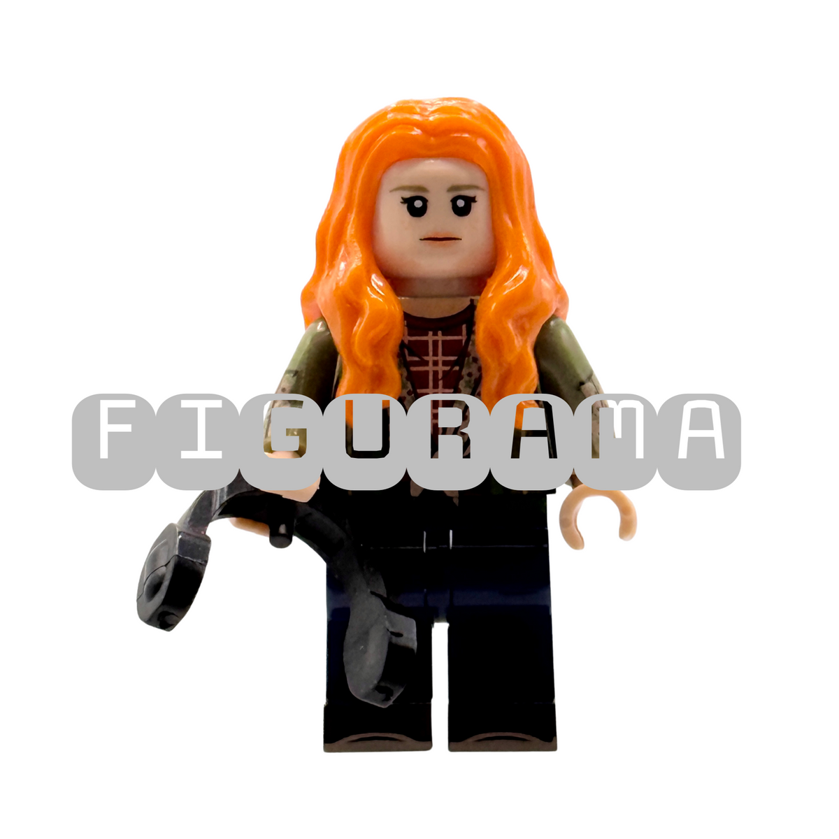 Retro Sci-fi - Redhead Teen Girl with Headphone