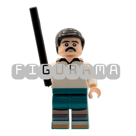 Retro Sci-fi - Science Teacher with Protective Bat